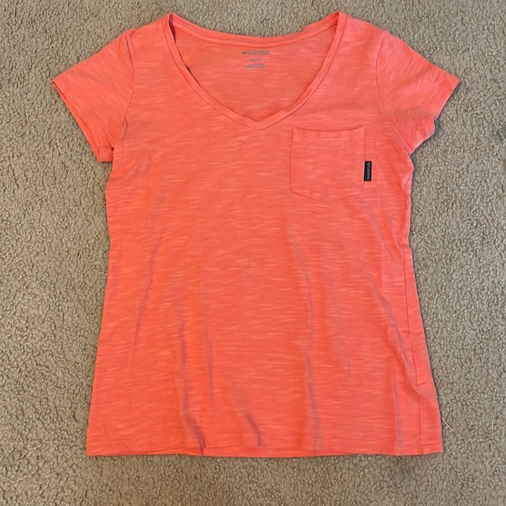 Columbia V Neck T-Shirt